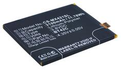 Аккумуляторная батарея для Meizu CS-MX421SL M2 Note 3.8V Black 3100mAh 11.78Wh