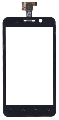 Тачскрин (Сенсорное стекло) для смартфона ZTE V880E черный