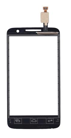Тачскрин (Сенсорное стекло) для смартфона Alcatel One Touch M&#039;Pop 5020D белое