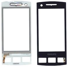 Тачскрин (Сенсорное стекло) для смартфона Philips Xenium W725 черный