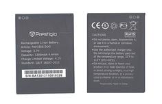 Аккумуляторная батарея для смартфона Prestigio PAP3350 3350 Multiphone 3.7V Black 1200mAh 4.44Wh