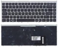 Клавиатура для ноутбука Sony Vaio (VGN-FW) Black, (Silver Frame) RU