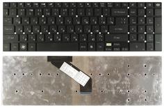 Клавиатура для ноутбука Acer Gateway (NV55) Black, (No Frame), RU (горизонтальный энтер)