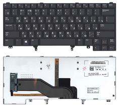 Клавиатура для ноутбука Dell Latitude (E6320) с подсветкой (Light), Black, RU