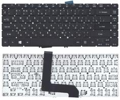 Клавиатура для ноутбука Acer Aspire M5-481T, M5-481TG, M5-481PT с подсветкой (Light), Black, (No Frame) RU