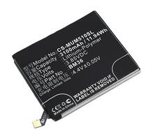 Аккумуляторная батарея для Xiaomi CS-MUM510SL Mi 5s 3.85V Black 3100mAh 11.94Wh