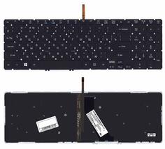 Клавиатура для ноутбука Acer TravelMate P658-M с подсветкой (Light), Black, (No Frame), RU