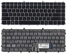 Клавиатура для ноутбука HP Envy (4-1000, 6-1000) Black, (Silver Frame) RU