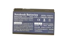 Аккумуляторная батарея для ноутбука Acer TM00742 Extensa 5210 14.8V Black 5200mAh OEM