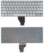 Клавиатура для ноутбука Sony Vaio (Fit 14E) Silver, с подсветкой (Light), (No Frame) RU