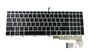 Клавиатура для ноутбука HP EliteBook 850 G5 с подсветкой (Light), Black, (Grey Frame) RU