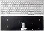 Клавиатура для ноутбука Sony Vaio (VPC-EB) White, (White Frame) RU