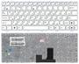 Клавиатура для ноутбука Asus EEE PC (1005HA, 1008HA) White, (White Frame) RU