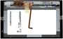 Матрица с тачскрином (модуль) B101EW05 v.5 для Acer Iconia Tab A210 черный