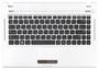 Клавиатура для ноутбука Samsung (Q430) Black, (Silver TopCase), RU