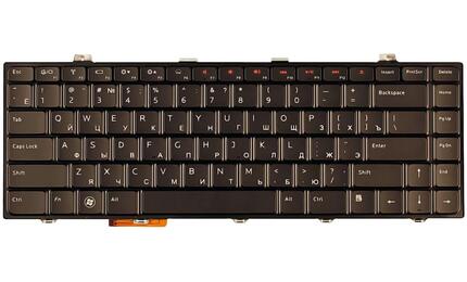 Клавиатура для ноутбука Dell Studio (14, 14Z, 1440, 1450, 1457) с подсветкой (Light). Black, RU - фото 2