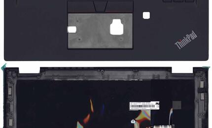 Клавиатура для ноутбука Lenovo ThinkPad X390 Yoga с указателем (Point Stick) Black, (Black TopCase) RU