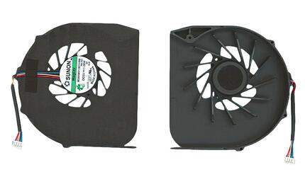 Вентилятор для ноутбука Acer Aspire 5336, 5536, 5536G, 5542, 5542G, 5740, 5740G, 5740DG, 5236, 5338, 5340, 5738, 5738G, 5738ZG, 7540, 7540G, 5V 0.22A 4-pin SUNON