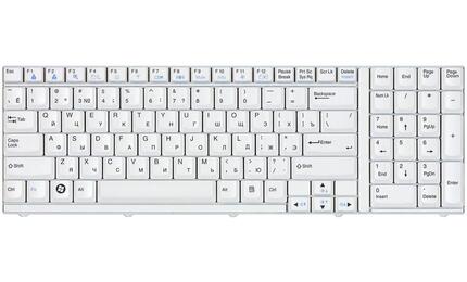 Клавиатура для ноутбука LG (R700, R710) White, (White Frame) RU - фото 2