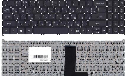 Клавиатура для ноутбука Acer Aspire A315-55, Black, (No Frame), RU