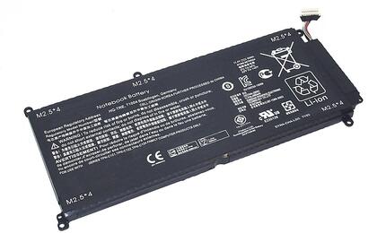 Аккумуляторная батарея для ноутбука HP LP03XL Envy 15-ae000 11.4V Black 4960mAh Аккумуляторная батарея для ноутбука HP LP03XL Envy 15-ae000 11.4V Black 4960mAh