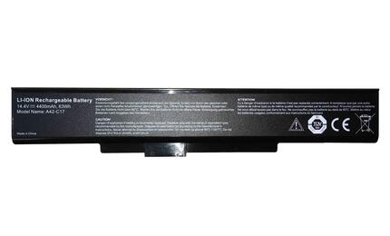 Аккумуляторная батарея для ноутбука DNS A41-C17 P7628 14.4V Black 4400mAh Orig Аккумуляторная батарея для ноутбука DNS A41-C17 P7628 14.4V Black 4400mAh Orig