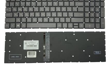 Клавиатура для ноутбука HP 250 G7 с подсветкой (Light), Black, (No Frame), RU
