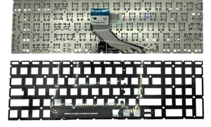 Клавиатура для ноутбука HP 250 G7 с подсветкой (Light), Black, (No Frame), RU - фото 2