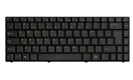 Клавиатура для ноутбука Asus EEE PC (C90, C90P, C90S, Z98, Z37) Black, RU (вертикальный энтер) - фото 2
