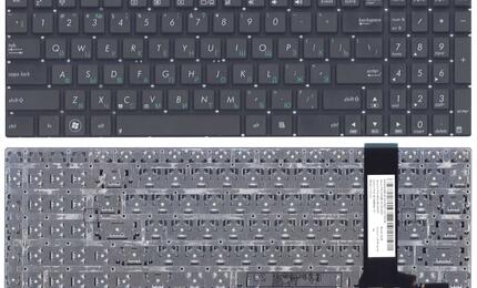 Клавиатура для ноутбука Asus N56, N56V, N76, N76V, G771 Black, (No Frame) RU