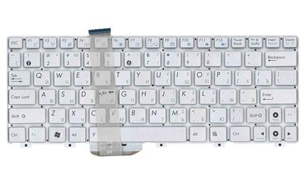 Клавиатура для ноутбука Asus EEE PC (1015) Silver, (No Frame) RU VER-2 - фото 2