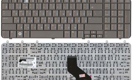 Клавиатура для ноутбука HP Pavilion (DV7-1000) Brown, RU