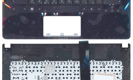 Клавиатура для ноутбука Asus (X301A) Black, (Black TopCase), RU