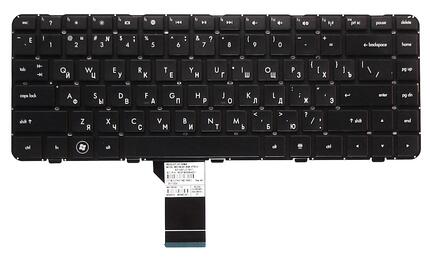 Клавиатура для ноутбука HP Pavilion (DM4-1000) Black, (No Frame) RU - фото 2