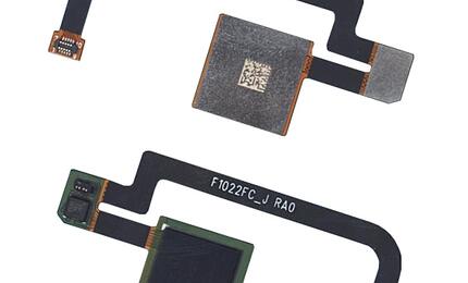 Шлейф со сканером отпечатка пальца для Xiaomi Mi Max 2 черный