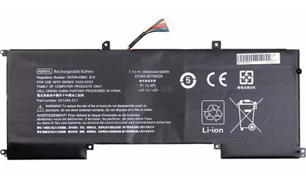 Аккумуляторная батарея для ноутбука HP AB06XL Envy 13-AD023TU 7.7V Black 3600mAh OEM Аккумуляторная батарея для ноутбука HP AB06XL Envy 13-AD023TU 7.7V Black 3600mAh OEM