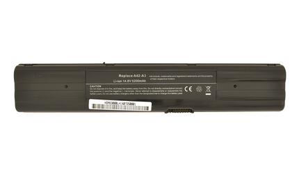 Аккумуляторная батарея для ноутбука Asus A42-A3 14.8V Black 5200mAh OEM Аккумуляторная батарея для ноутбука Asus A42-A3 14.8V Black 5200mAh OEM