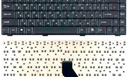 Клавиатура для ноутбука Benq Joybook (R43, R43C, R43E, R43CE, R43EG, R43CF, Q41) Black, RU