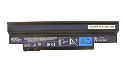 Аккумуляторная батарея для ноутбука Acer UM09H31 Aspire one 532H series 10.8V Black 4400mAh Orig Аккумуляторная батарея для ноутбука Acer UM09H31 Aspire one 532H series 10.8V Black 4400mAh Orig - фото 4