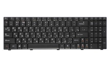 Клавиатура для ноутбука Lenovo IdeaPad (G560, G560A, G560E, G565, G565A) Black, RU - фото 2