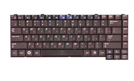 Клавиатура для ноутбука Samsung (R18, R19, R20, R23, R25, R26) Black, RU - фото 2