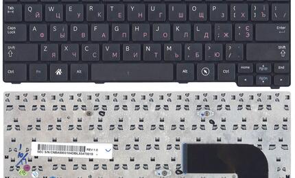 Клавиатура для ноутбука Samsung (N100) Black RU