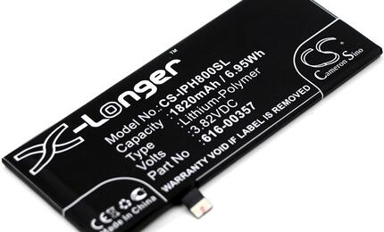 Аккумуляторная батарея для Apple CS-IPH800SL iPhone 8 3.82V Black 1820mAh 6.95Wh