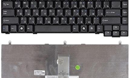 Клавиатура для ноутбука LG (K1, K2) Black, RU