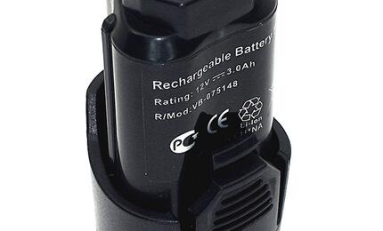 Аккумулятор для шуруповерта AEG BS 12C2LI-152B 3Ah 12V черный Li-Ion