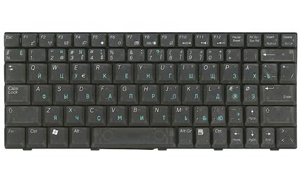 Клавиатура для ноутбука Asus M5000, M5200, M5200A, M5200N, M5200AE, S5, S5A, S5NP, S5200, S5200N, M5, M5A, M5AE, M5N, M5NP Black, RU - фото 2