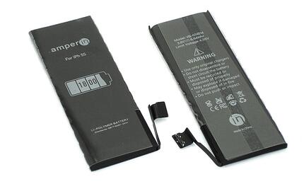 Аккумуляторная батарея Amperin для Apple iPhone 5S 3.8V Black 1800mAh 6.84Wh