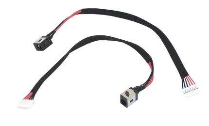 Разъем питания для ноутбука Asus X550 c кабелем