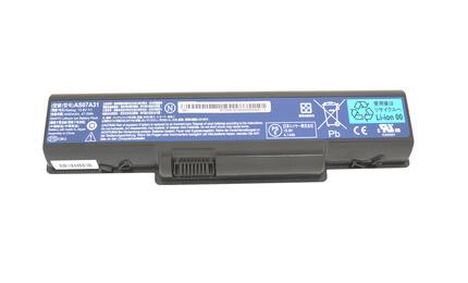 Аккумуляторная батарея для ноутбука Acer AS07A31 Aspire 2930 11.1V Black 4400mAh Orig Аккумуляторная батарея для ноутбука Acer AS07A31 Aspire 2930 11.1V Black 4400mAh Orig - фото 4