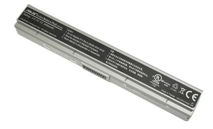 Аккумуляторная батарея для ноутбука Asus A32-U6 11.1V Silver 2400mAh Orig Аккумуляторная батарея для ноутбука Asus A32-U6 11.1V Silver 2400mAh Orig
